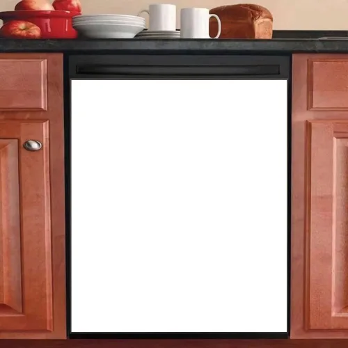 Cubierta magnética blanca para lavavajillas, color sólido de alta calidad, imán autoadhesivo para refrigerador, calcomanías decorativas para
