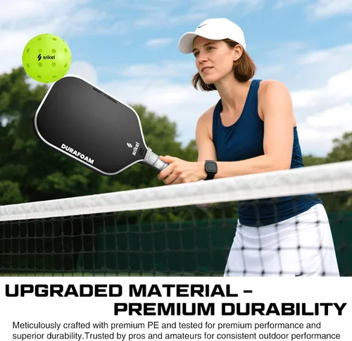 Miniatura 5 de Bolas de Pickleball Srikel para Exteriores - Bolas de Pickleball Aprobadas por USAPA, Diseño Roto-Moldeado Sin Costuras para Durabilidad, 4 Paquetes