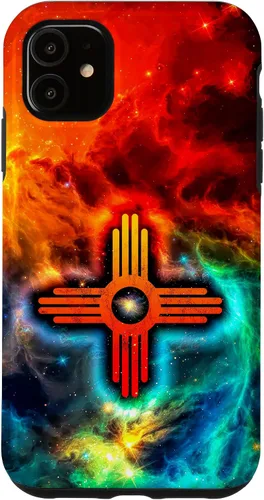 Miniatura 8 de Funda para iPhone 14 Pro Zia Sun Zia Pueblo Nuevo México Nativos Americanos Sagrado Symbol