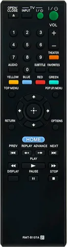 Miniatura 2 de RMT-B107A - Remoto reemplazado para reproductor de DVD Sony Blu-Ray Disc BDP-BX37 BX57 BDP-S270 BDP-S370 BDP-S470 BDP-S570 148767311 RMT-B108A