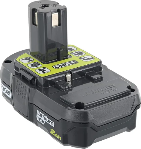 Miniatura 2 de RYOBI P190 Batería compacta de iones de litio de 18 V de 2.0 amperios hora con rendimiento en clima frío y (cargador no incluido/batería solamente)