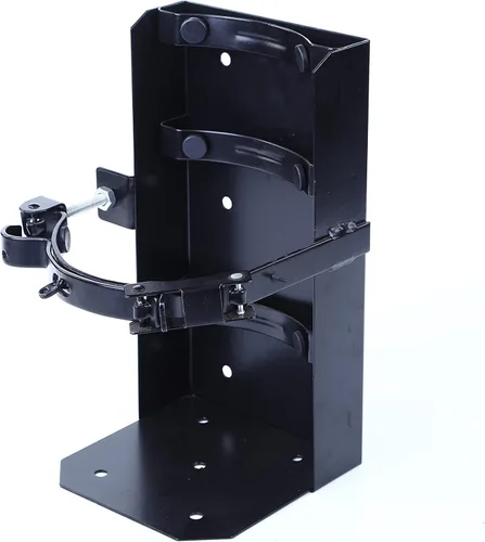 Miniatura 3 de Soporte de vehículo extintor de incendios resistente para 10 libras seco y/o 5 lb Co2 genérico para 809
