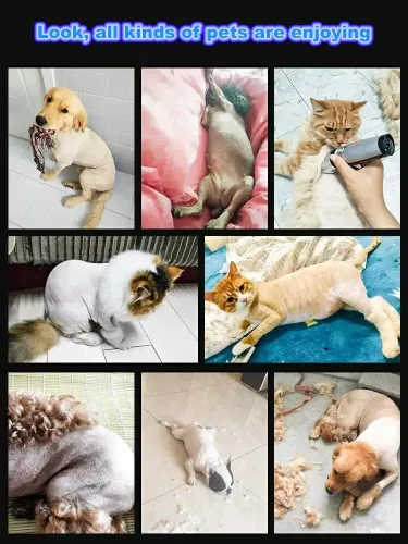 Miniatura 2 de 4F - Cuchilla para cortar perros, acero SK2, compatibilidad universal con Andis, Oster, Wahl, corte de 3/8 pulgadas para abrigos medianos