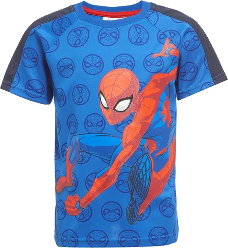 Miniatura 3 de Marvel Conjunto de camiseta de manga corta de superhéroe, Vengadores y Spider-Man para niños