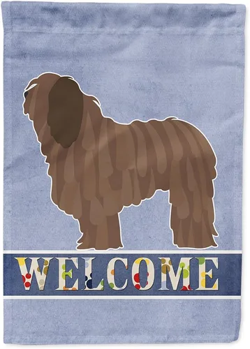 Miniatura 109 de Caroline's Treasures BB8334GF AIDI Bandera de jardín para perro de montaña del Atlas, bandera de buzón azul, bandera decorativa para patio exterior