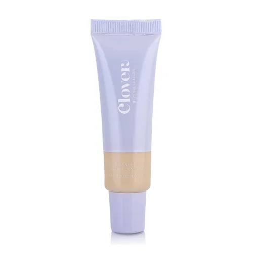 Miniatura 17 de Clover Skin Is In Serum Foundation Suero facial hidratante, base ligera, libre de crueldad animal y vegano, con escualano y cera de semillas de 10