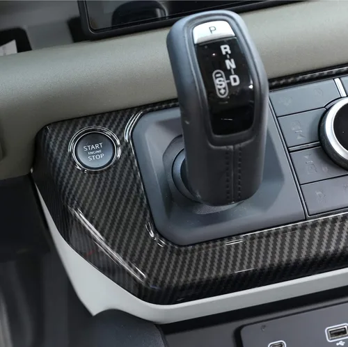 Miniatura 4 de Marco de botón de modo de aire acondicionado con control central ABS para Land Rover Defender 110 2020 Accesorios de coche