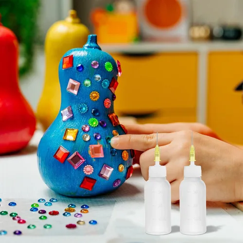Miniatura 5 de Botella de pegamento de 30 ml con aplicador de punta de precisión, botella de aguja con punta de 14 ga, 16 ga, 18 ga, 20 ga, 25 ga, aplicador