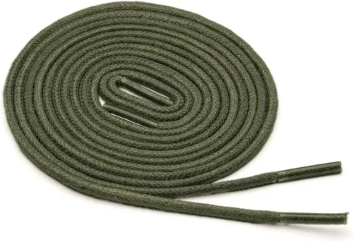 Miniatura 3 de Benchmark Basics cordones de algodón encerado, redondos, 30, 33 o 36 pulgadas (2 mm de ancho)