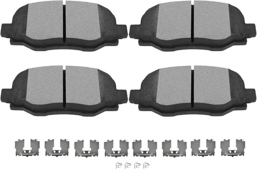 Miniatura 25 de Pastillas de freno, ECCPP D465 D537 8 piezas de kits de freno de cerámica aptos para 1997 1998 1999 para Acura CL, 1991-1997 para Honda para Accord