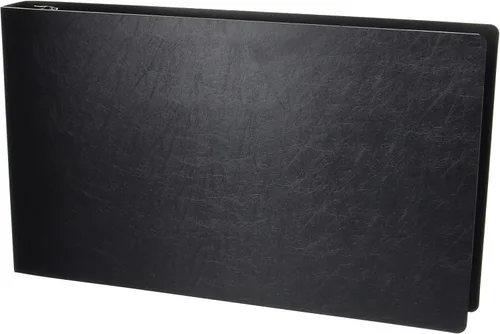Carpeta Horizontal de 11x17, Organizador de Documentos de Poli Duradero de 3 Anillas con Anilla en D de Ángulo Reforzado de 1.5 Pulgadas. Carpeta de