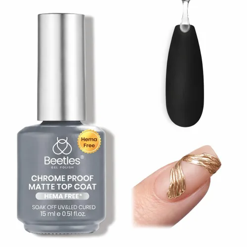Miniatura 21 de Beetles 3 piezas de 15 ml de esmalte de uñas en gel, capa superior, base y juego de eliminación líquida de látex, sin necesidad de limpiar, capa