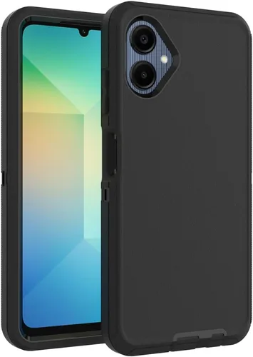 Miniatura 53 de Funda para Galaxy S21, Funda Resistente de Grado Militar Resistente a los Golpes y a Prueba de Caídas para Samsung Galaxy S21, Negro+Naranja Negro