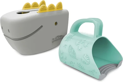 Miniatura 21 de Dr. Brown's CleanUp Dino-Pour - Taza de enjuague de baño para bebés, sin lágrimas, para bebés y niños pequeños, sin BPA