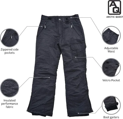 Miniatura 5 de Arctic Quest - Pantalones impermeables de esquí y nieve para niños