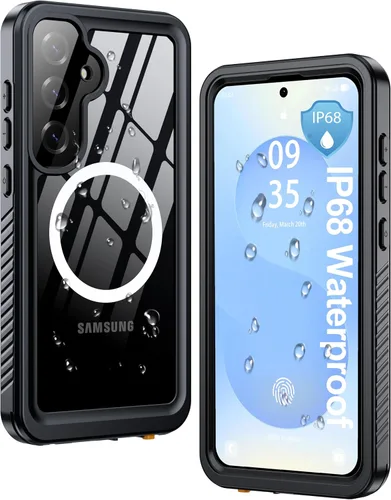 Miniatura 21 de ANTSHARE Funda magnética para Samsung Galaxy S25 FE, impermeable, con protector de pantalla integrado y protección de cámara