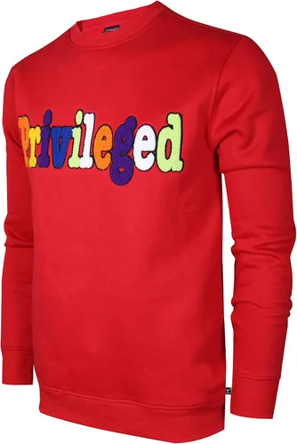 Miniatura 8 de SCREENSHOT APPLIQUE F11966 Premium Fleece Streetwear Chenille EMB Crew Neck Sweatshirt - Classic Fit