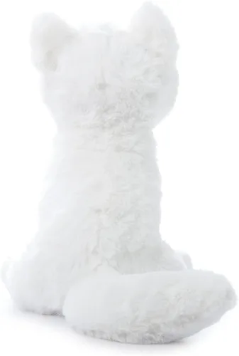 Miniatura 4 de The Petting Zoo Arctic Fox - Animal de peluche, regalos para niños, animales salvajes del zoológico Onez, juguete de peluche de zorro ártico de 12