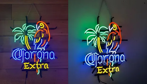 Letrero de neón para hombre de 20 x 16 pulgadas, letrero de neón para bar, pub, cerveza, luces de neón, lámpara LED de neón de 20 x 16 pulgadas