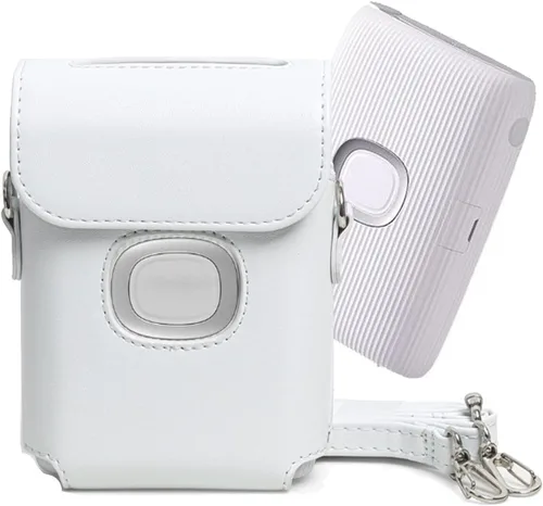 Miniatura 9 de Mini Link 2 Funda para cámara Fujifilm Instax Mini Link 2 Smartphone Accesorios de impresora fotográfica PU cuero bolsa de hombro cubierta