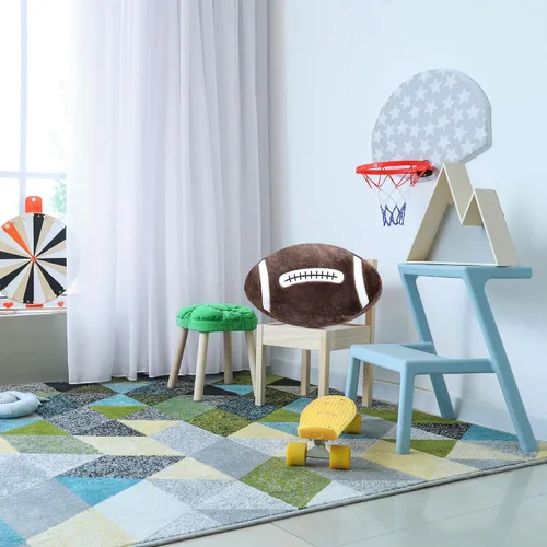 Miniatura 5 de Almohada de fútbol mullida, almohada de fútbol suave y duradera, regalo para decoración de habitación de niños, estilo de invierno