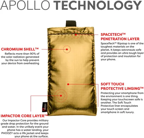 Miniatura 7 de PHOOZY Funda térmica para teléfono Apollo Funda aislante para teléfono que extiende la vida de la batería 3 veces en climas fríos Protección