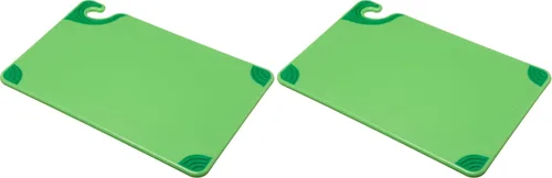 Miniatura 9 de San Jamar Saf-T-Grip Co-Polymer colección de tabla de cortar, Azul, 1