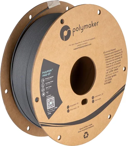 Miniatura 21 de Polymaker Fiberon PA612-ESD - Filamento para impresora 3D de 1.75 mm/17.6 oz, de nailon de fibra de carbono ESD-safe, resistente al calor a 302 °F