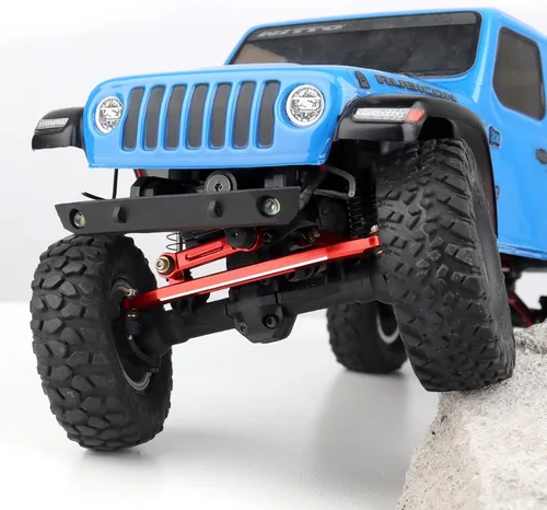 Miniatura 6 de Hobbypark Juego de eslabones de alta holgura Actualizaciones de amarre de barra de dirección para Axial SCX24 Gladiator AXI00005 Actualizaciones Rojo