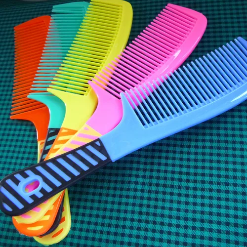 Miniatura 5 de zYoung 5 peines para mujer, juego de peine de dientes, peine redondo con mango