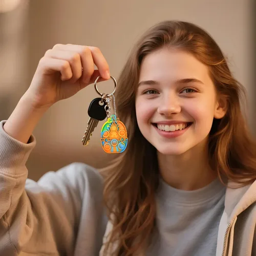 Miniatura 4 de Paquete de 24 huevos de Pascua precargados con mini llavero Pop Fidget, huevos de Pascua rellenos para niños y niñas, cesta de Pascua, regalos
