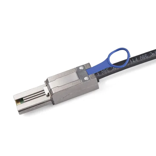 Miniatura 2 de ipolex Cable híbrido externo Mini SAS HD SFF-8088 a SFF-8088 para servidor, tarjeta Raid y controlador PCI Express, 1.6 ft