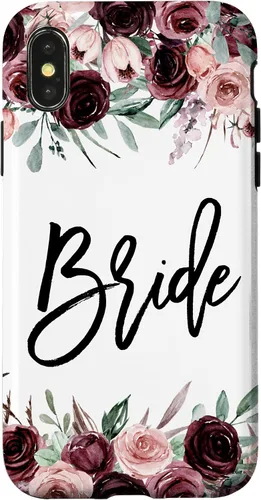 Miniatura 5 de Funda floral para iPhone 13 Bride for Future Mrs Wedding Bridal Shower