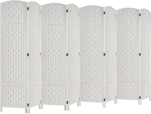 Miniatura 19 de Rose Home Fashion Divisor de habitación de 6 pies de alto, divisores de habitación y pantallas de privacidad plegables, pantalla de privacidad