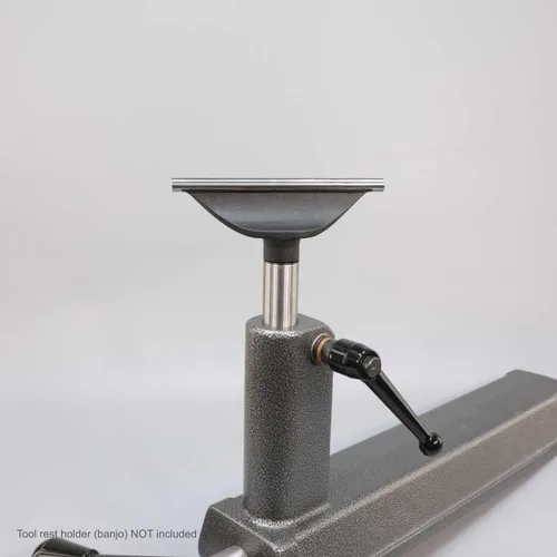 Miniatura 4 de Hurricane Turning Tools, Soporte para herramientas de 6 pulgadas con varilla de acero endurecido para torno de madera, poste de 1 pulgada