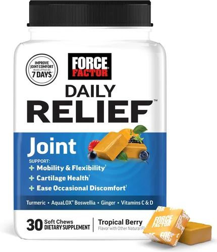 Miniatura 14 de Suplemento de calostro impresionante Force Factor, bayas y crema, 60 masticables suaves Bovine Colostrum with Biotin, Grass-Fed, Antibiotic-Free