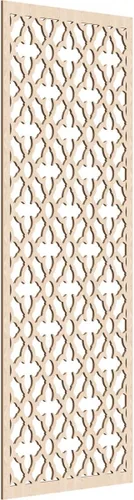 Miniatura 133 de Madison Paneles de pared decorativos de madera con calado, 9 3/8 pulgadas de ancho x 24 3/8 pulgadas de alto x 3/8 de alto, roble rojo rojo (Red Oak)
