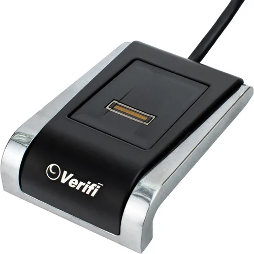 Lector de huellas dactilares USB de escritorio Verifi P2000 - Windows Hello, Windows Password Free Operation