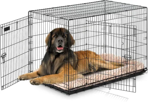 Miniatura 11 de Jaula grande con doble abertura Precision Pet, negra, Negro