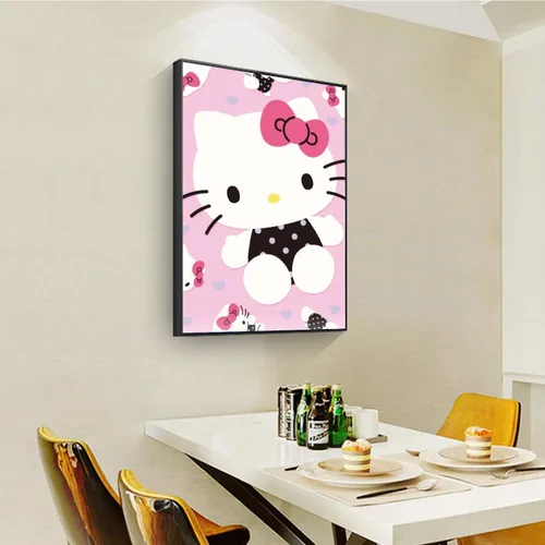 Miniatura 2 de YALKIN Kits de pintura de diamantes 5D para adultos, taladro redondo completo (11.8 x 15.7 pulgadas) para decoración de pared del hogar, regalos