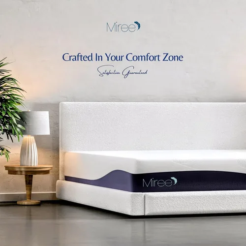 Miniatura 3 de Miree Colchón individual de espuma viscoelástica de 10 pulgadas, certificado CertiPUR-US, cama en una caja