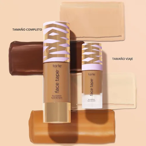 Miniatura 9 de tarte base de maquillaje face tape – Base de cobertura completa con acabado mate con Snow Mushroom y ácido hialurónico para hidratación, resistente