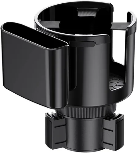 Miniatura 6 de Expansor de portavasos de coche 2 en 1 con soporte para teléfono, adaptador extensor de portavasos de vehículo de 2.6 a 3.93 pulgadas con base