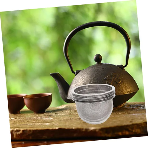 Miniatura 3 de Colador de malla 4 unids Tetera Colador Filtros de café Colador de té Premium Acero inoxidable Taza Taza Tetera de acero inoxidable