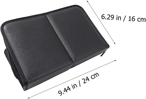Miniatura 2 de VICASKY Slot Multipurpose Makeup Brush Holder Organizer Pouch Large Capacity Cosmetic Brush Case Travel Friendly Easy Access Cosmetic Storage for