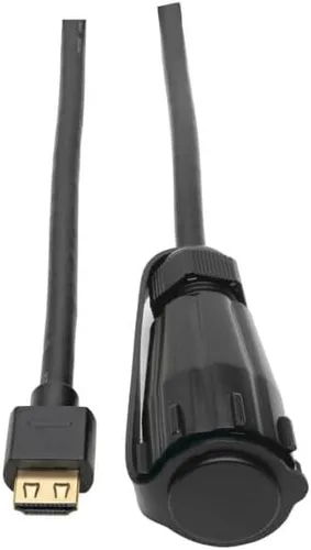 Miniatura 3 de Tripp Lite Cable HDMI de alta velocidad con conector IP67 protegido (M/HDMI industrial, Ethernet, 4K, 12 pies (P569-012-IND)