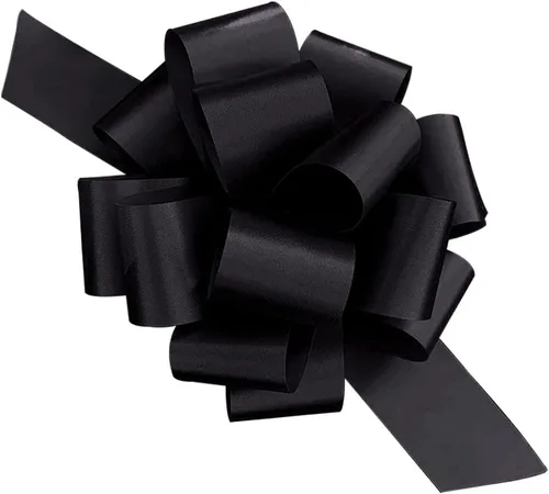 PMU Lazos de cuerda para tirar – Lazos de regalo para bodas, cumpleaños y aniversarios – Lazos de cinta para flores y decoración de cestas – Lazo