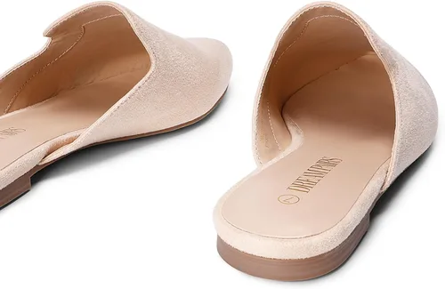 Miniatura 3 de DREAM PAIRS Mocasines planos sin espalda con punta puntiaguda para mujer