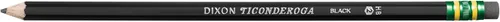 Miniatura 3 de Ticonderoga Lápices de madera, preafilados, 2 HB suaves, negro, 10