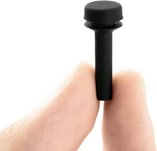 Miniatura 5 de Allstare Paquete de 12 patas de goma de rejilla WB02X24790 para piezas de estufa GE, parachoques de rejilla de goma para estufas GE, piezas